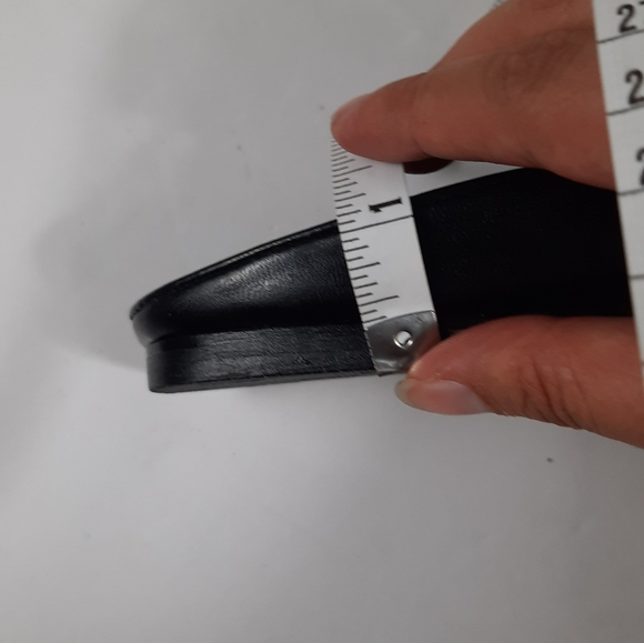 2 for $25 | Black bow slip on shoes - Picture 6 of 8